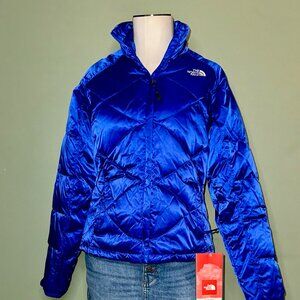 BRAND NEW - The North Face Blue Puffer Coat - Womens Small